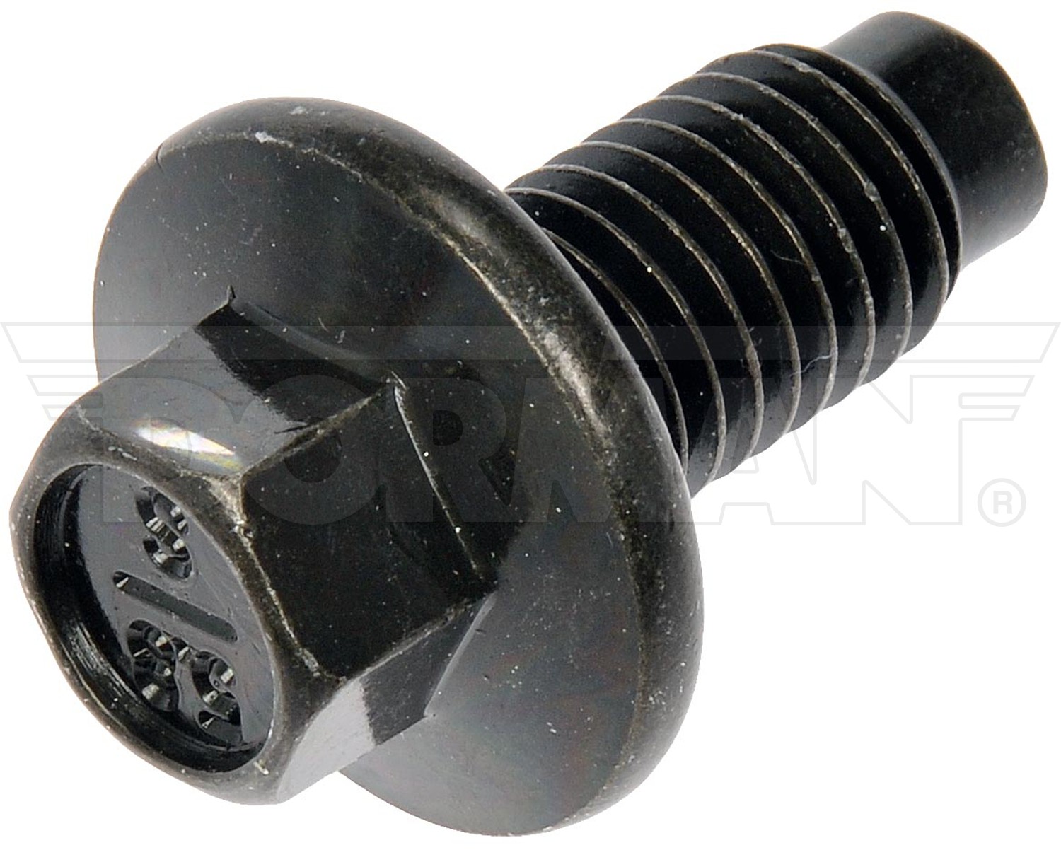 Dorman DOR-090-935CD Oil Drain Plug Pilot Point W Inset Gasket M12-1.75, Head Size 13Mm - Image 2