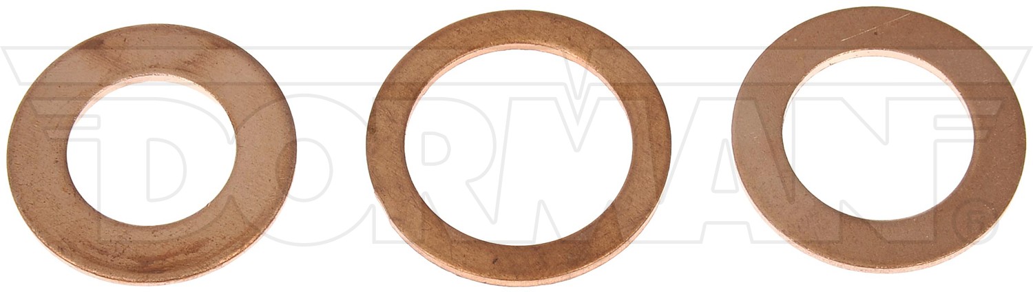 Dorman DOR-097-834CD Copper Oil Drain Plug Gasket Assortment - Fits M12, M14, M16.4