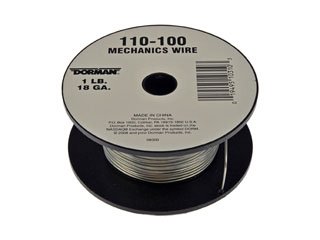 Dorman DOR-110-100 18 Gauge 1 Pound Spool Mechanics Wire