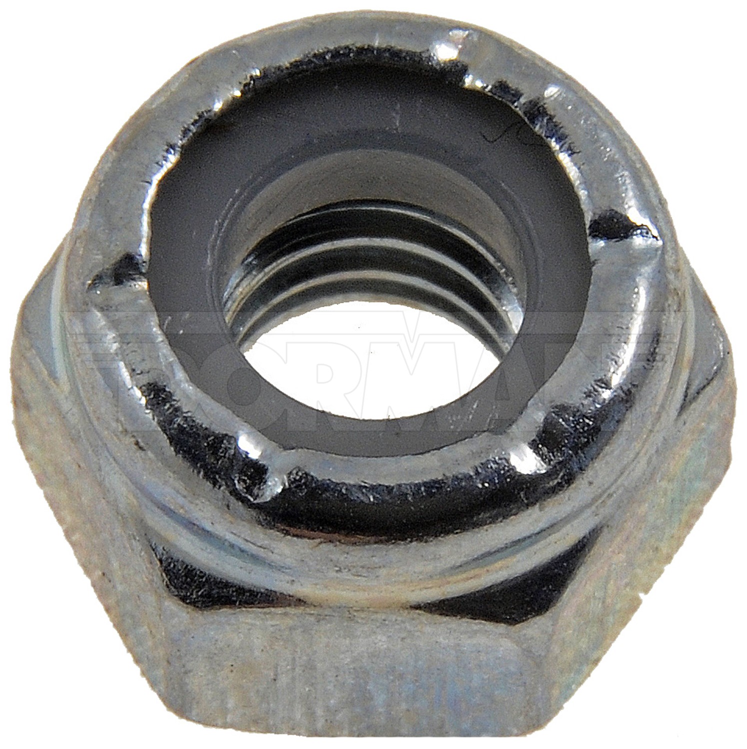 Dorman DOR-250-010 Hex Lock Nuts With Nylon Ring-Grade 2- Thread Size 1/4-20 In.