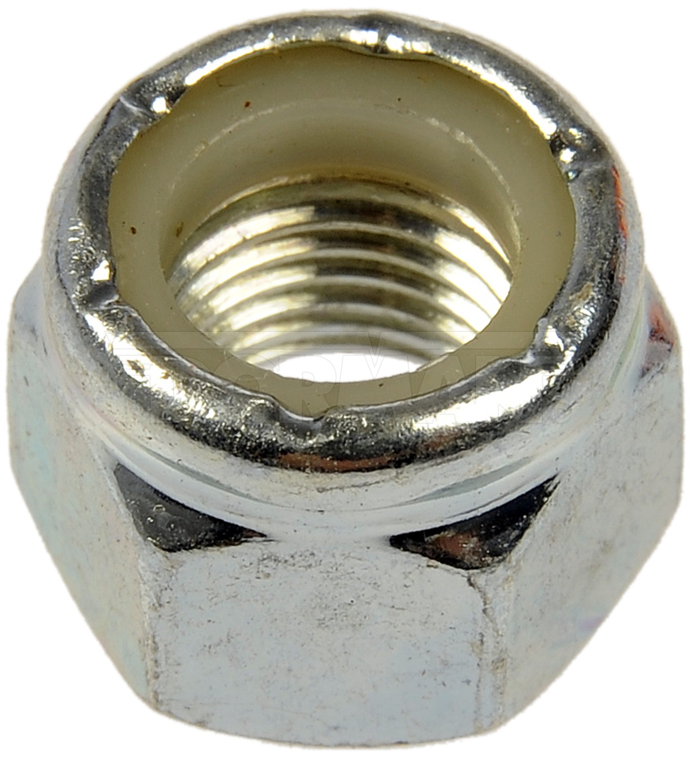 Dorman DOR-251-012 Hex Lock Nuts With Nylon Ring-Grade 2- Thread Size 3/8-24 In.