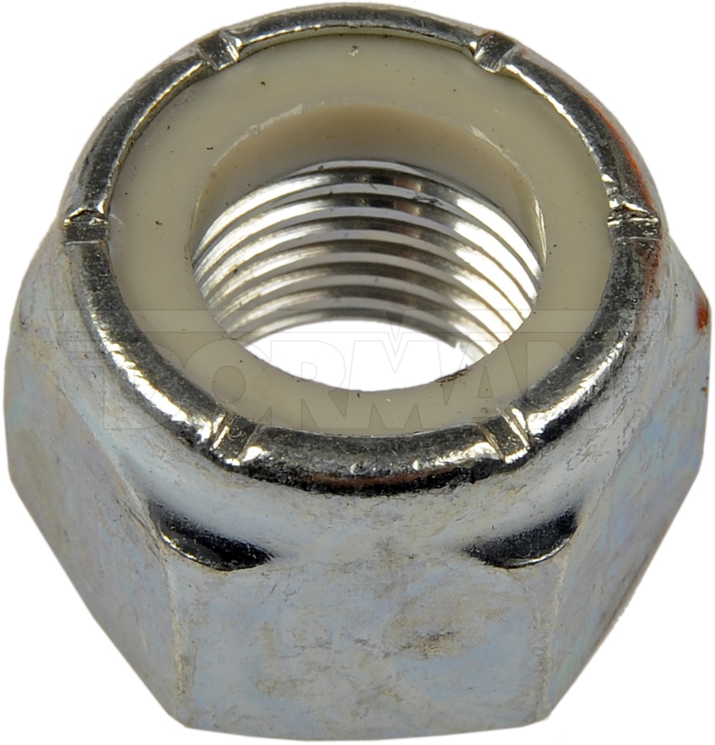 Dorman 251-015 Hex Lock Nuts With Nylon Ring-Grade 2- Thread Size 9/16-18 In.
