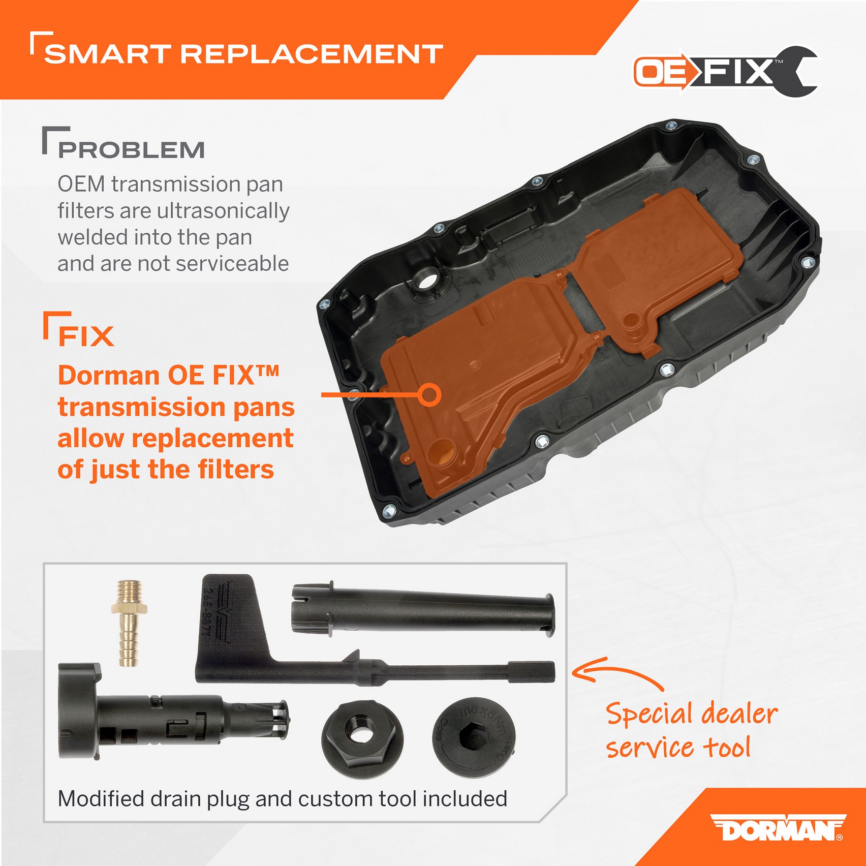 Dorman DOR-265-887 Transmission Oil Pan - Image 2