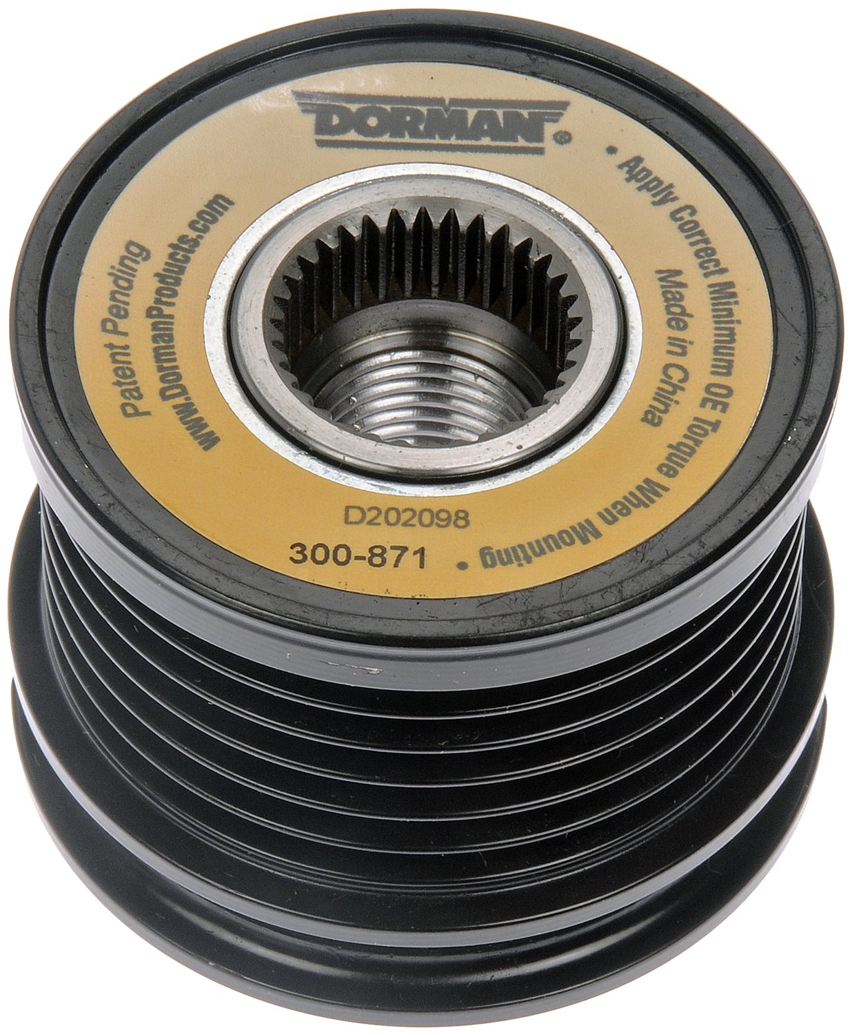 Dorman DOR-300-871 Alternator Clutch Pulley