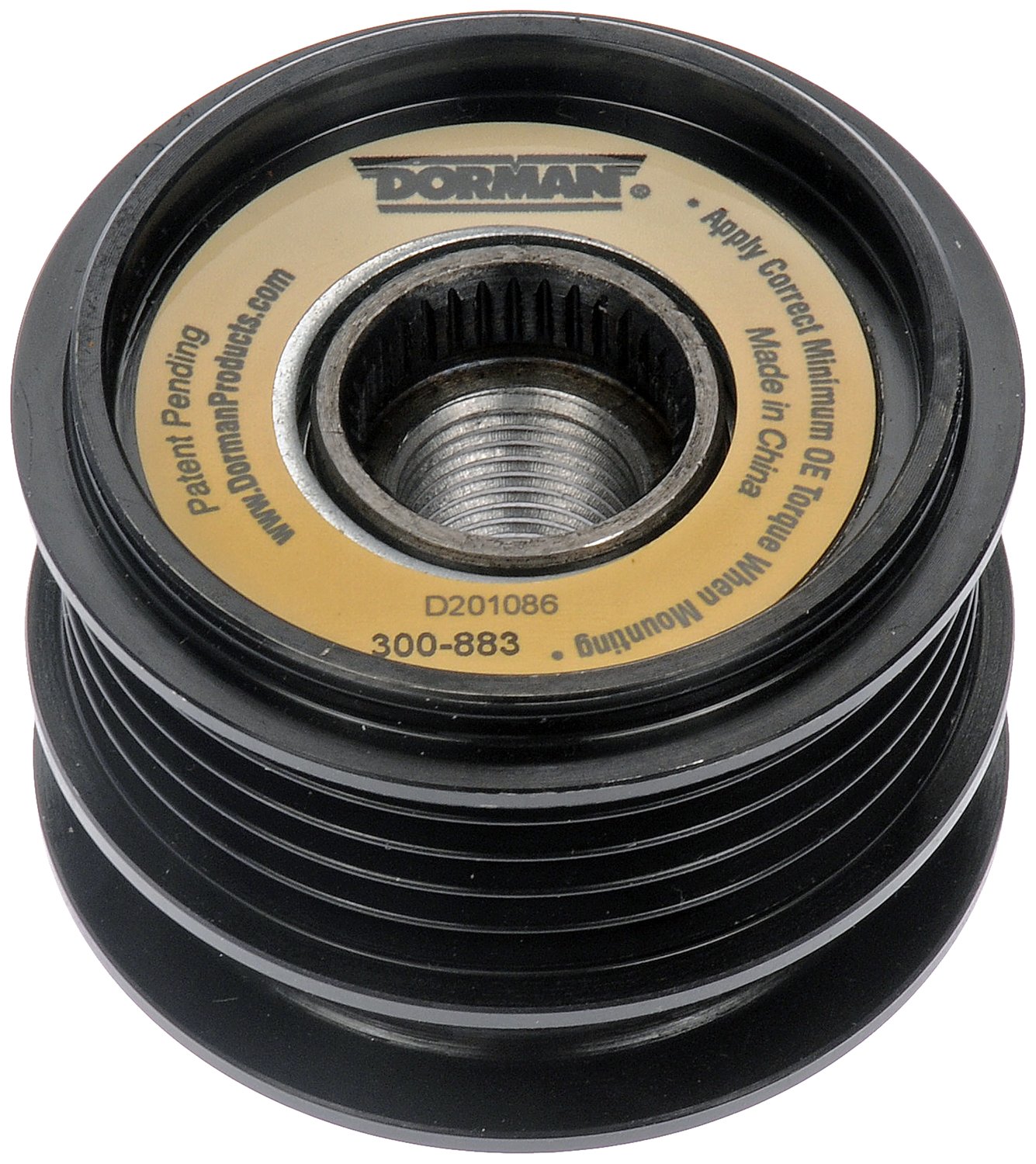 Dorman 300-883 Alternator Decoupler Pulley