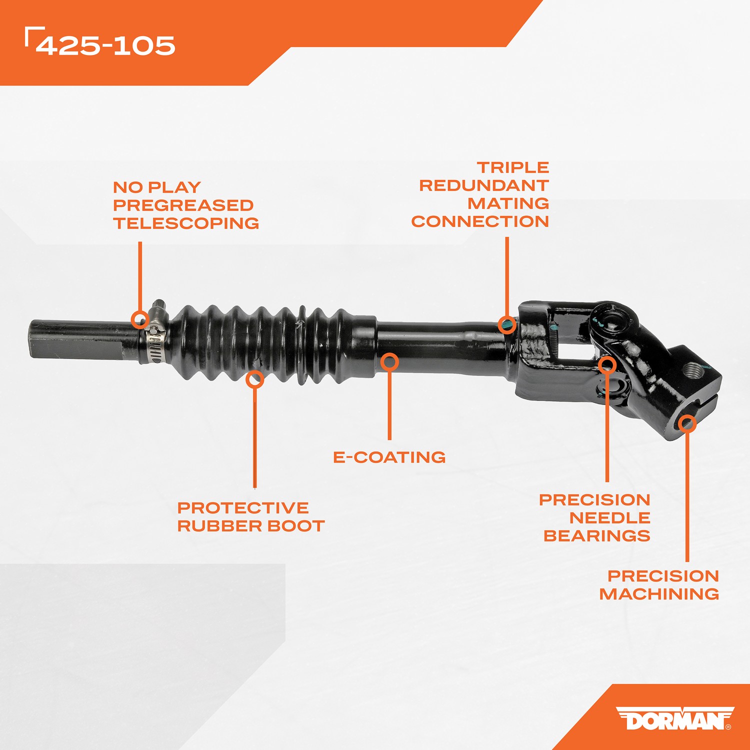 Dorman DOR-425-105 Lower Steering Shaft