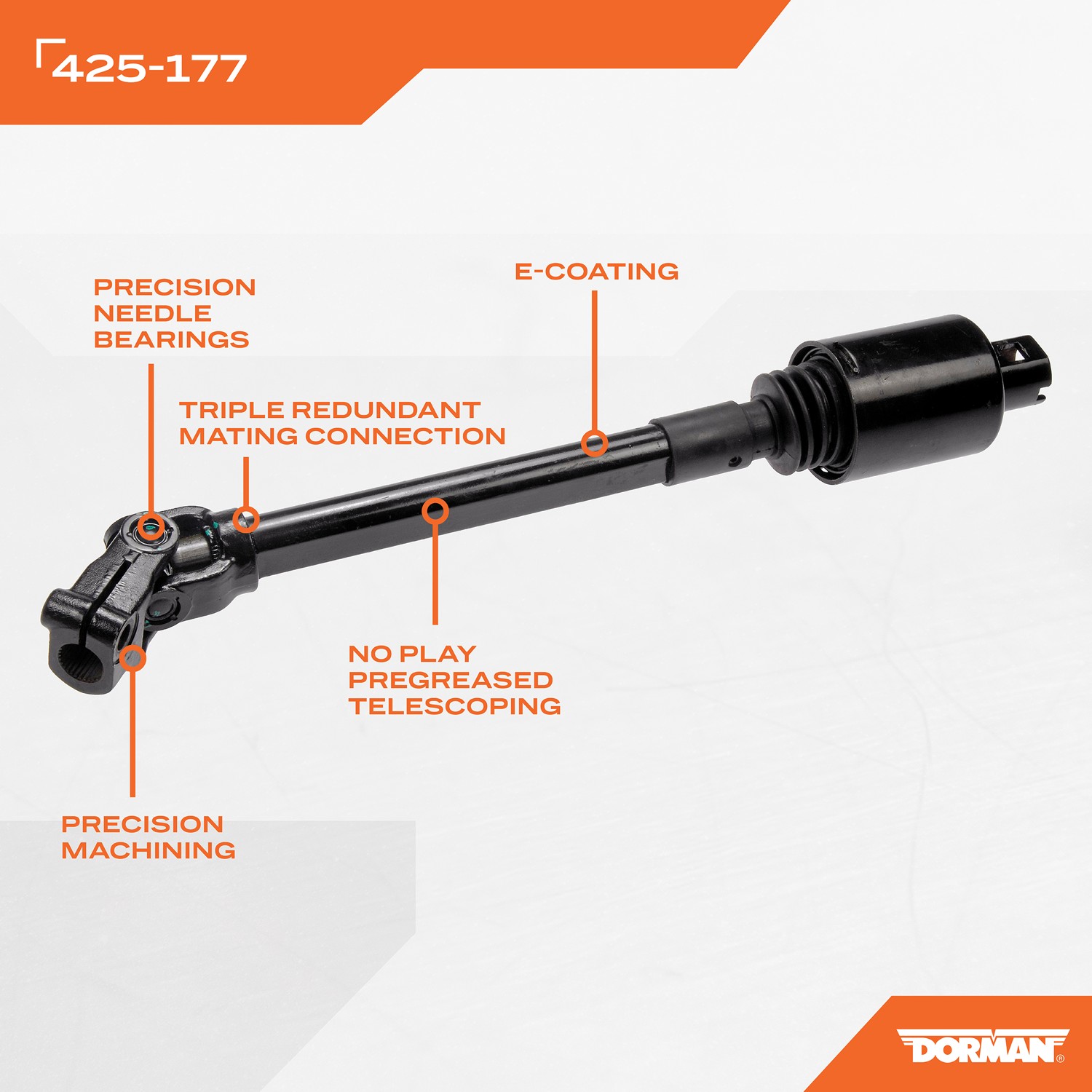 Dorman DOR-425-177 Lower Intermediate Steering Shaft