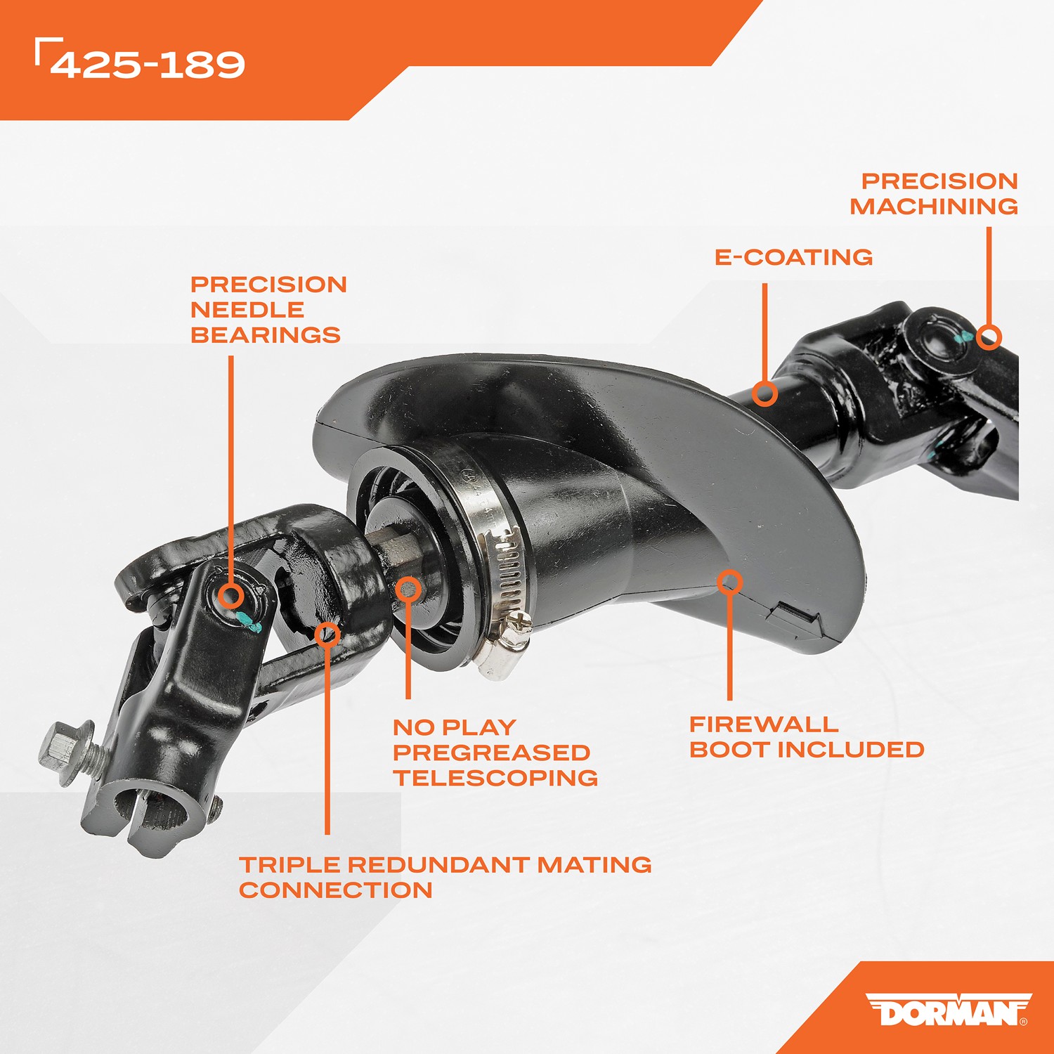 Dorman DOR-425-189 Lower Steering Shaft - Image 5