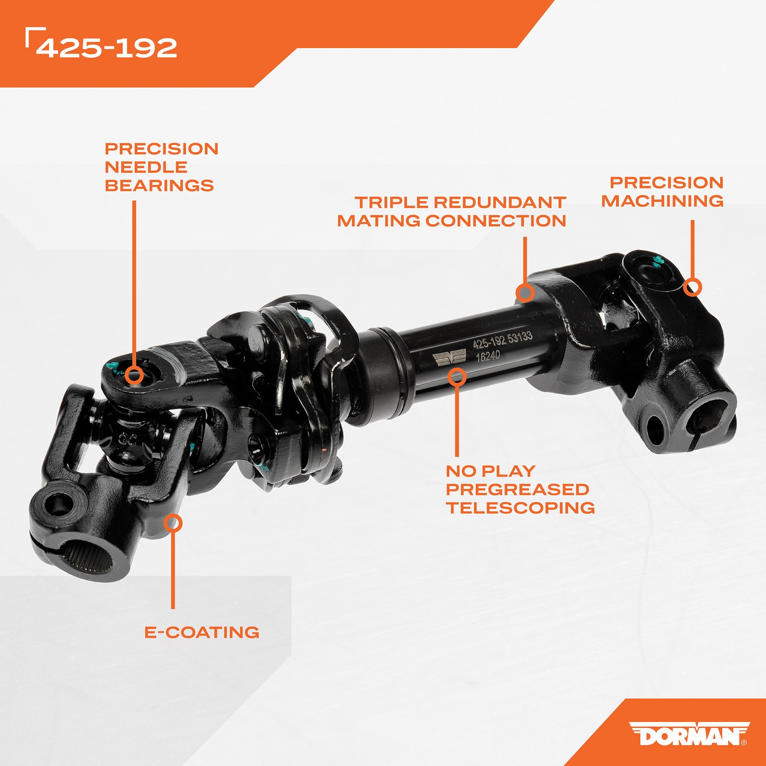 Dorman DOR-425-192 Lower Intermediate Steering Shaft