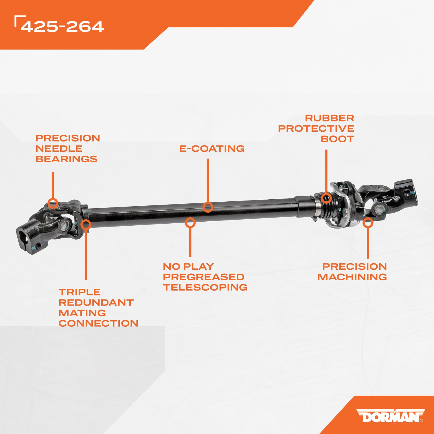 Dorman DOR-425-264 Intermediate Steering Shaft - Image 5