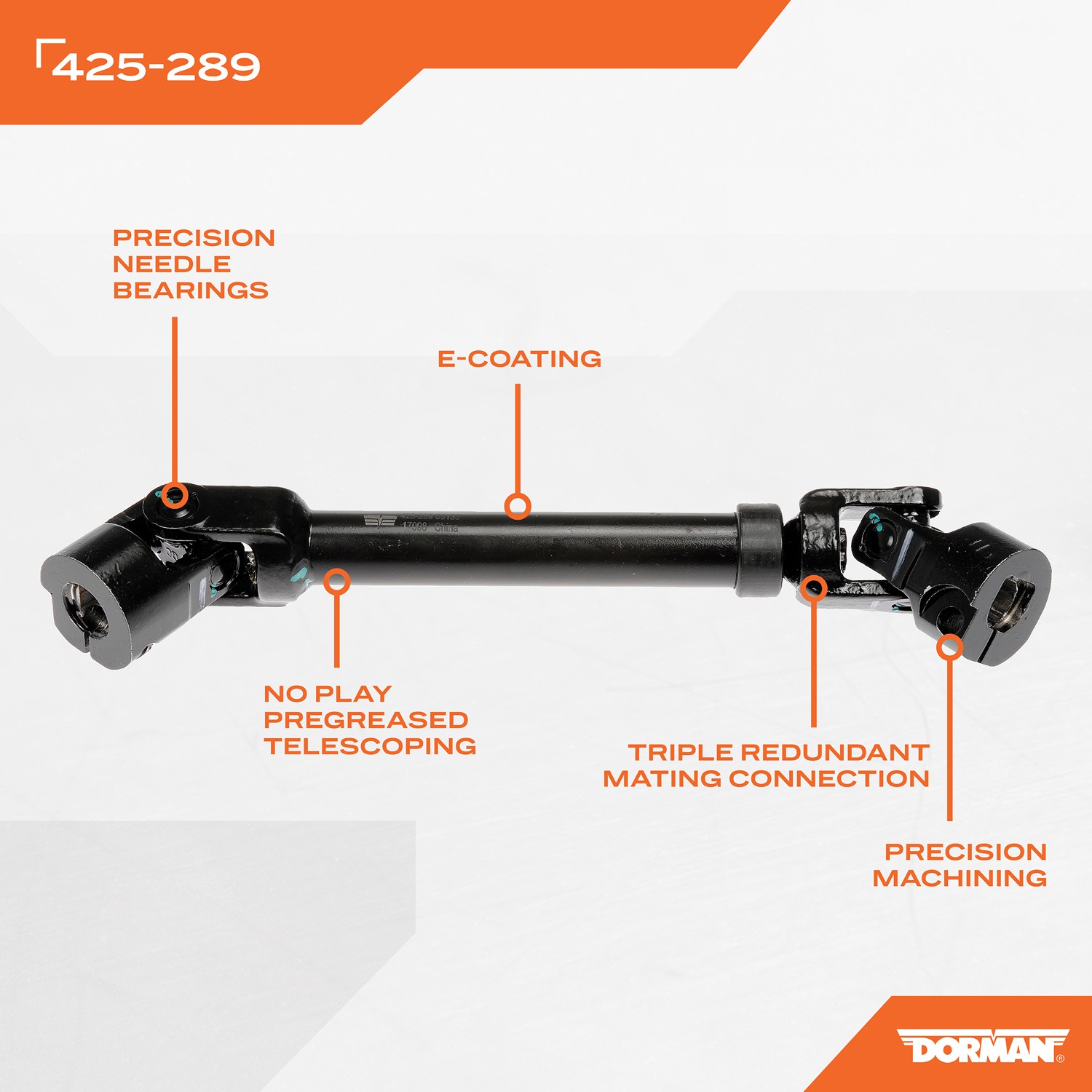 Dorman 425-289 Lower Intermediate Steering Shaft