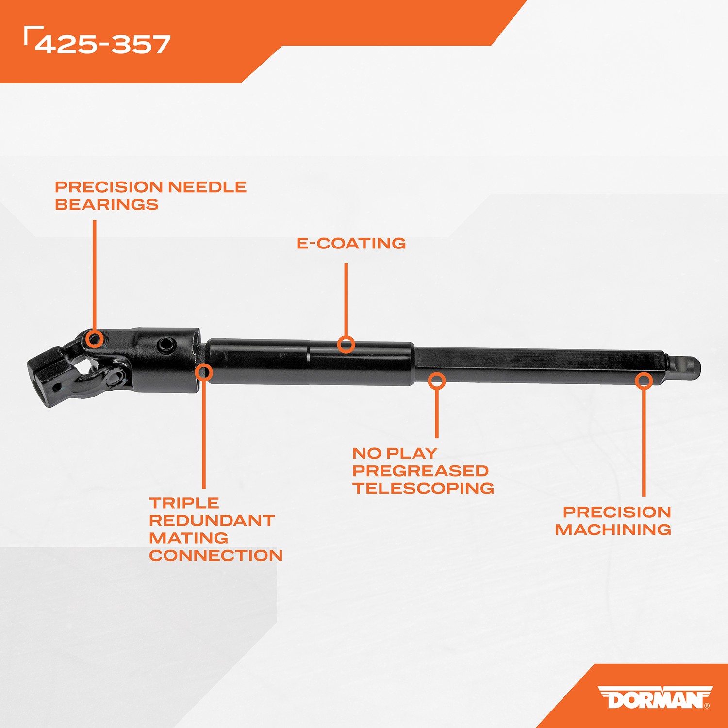 Dorman DOR-425-357 Lower Steering Shaft - Image 6