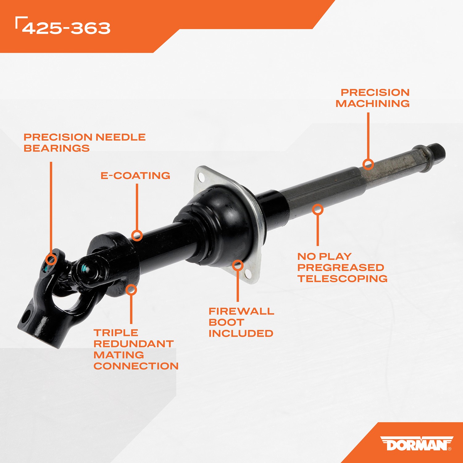 Dorman DOR-425-363 Upper Steering Shaft