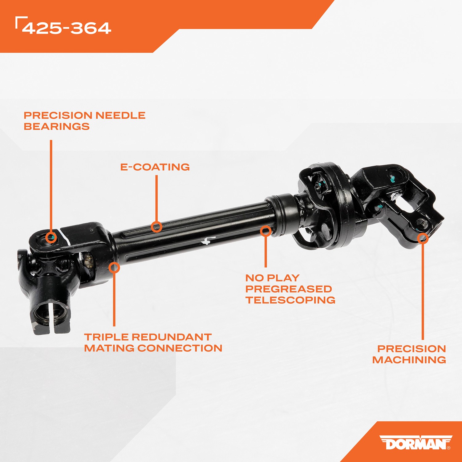Dorman DOR-425-364 Lower Steering Shaft - Image 9