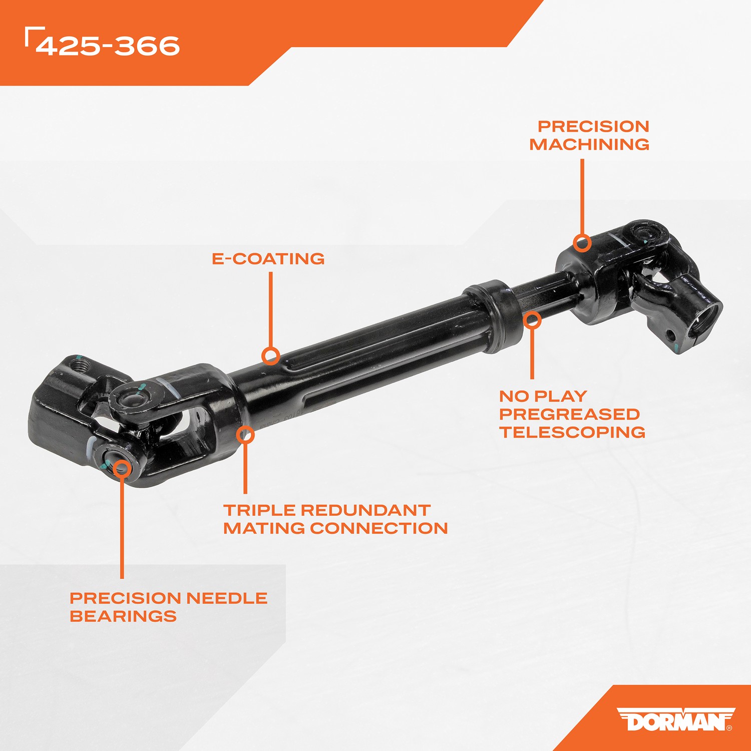 Dorman DOR-425-366 Lower Steering Shaft - Image 5