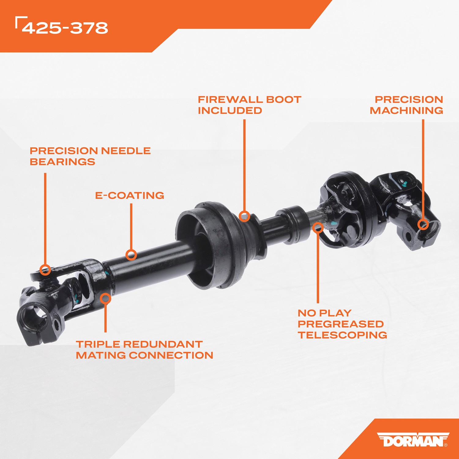 Dorman DOR-425-378 Lower Steering Shaft