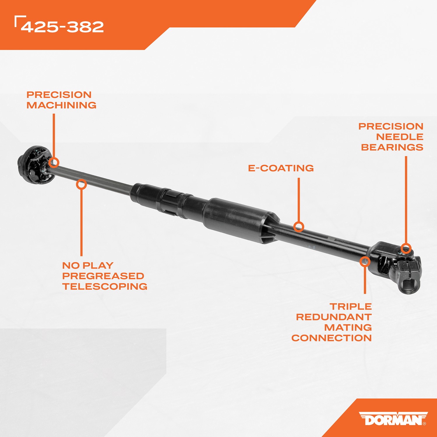 Dorman DOR-425-382 Lower Steering Shaft - Image 6