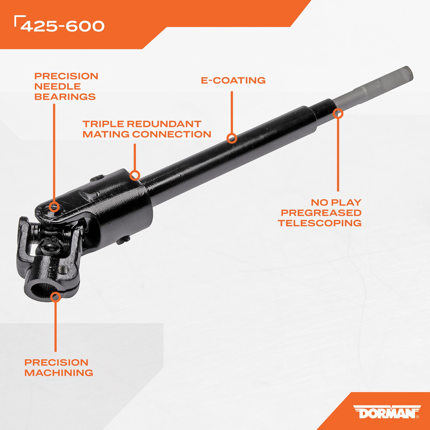 Dorman DOR-425-600 Lower Steering Shaft - Image 6