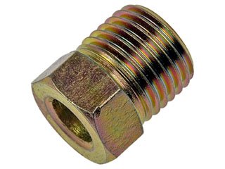 Dorman 490-305 Oversize Tube Nut-Steel-Gold-1/4 In. x 1/2 In. x 20