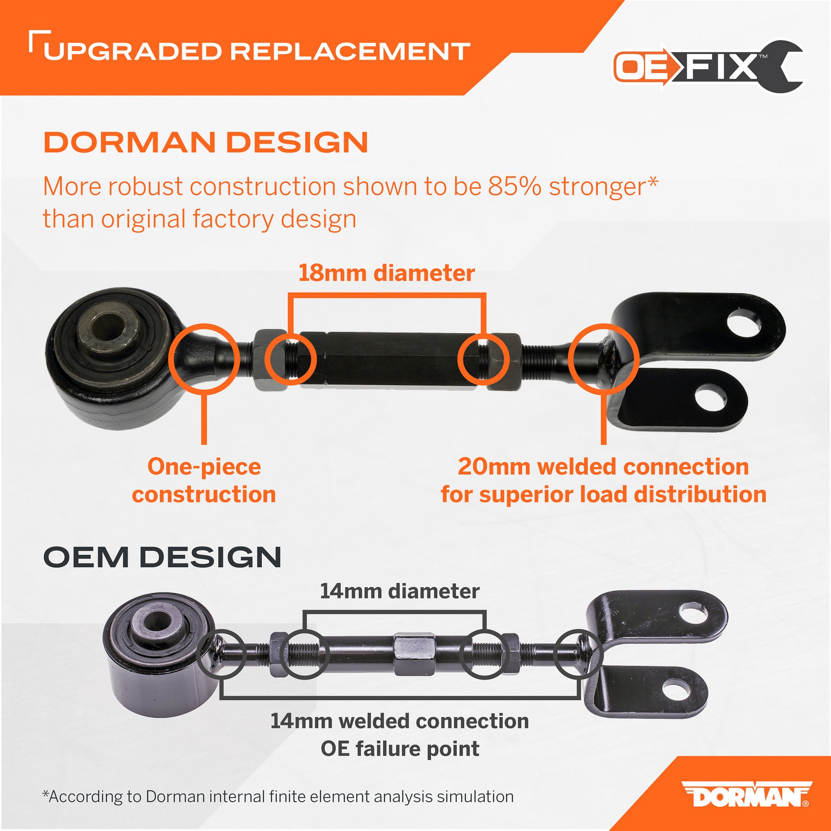 Dorman DOR-527-367 Suspension Lateral Arm - Image 4