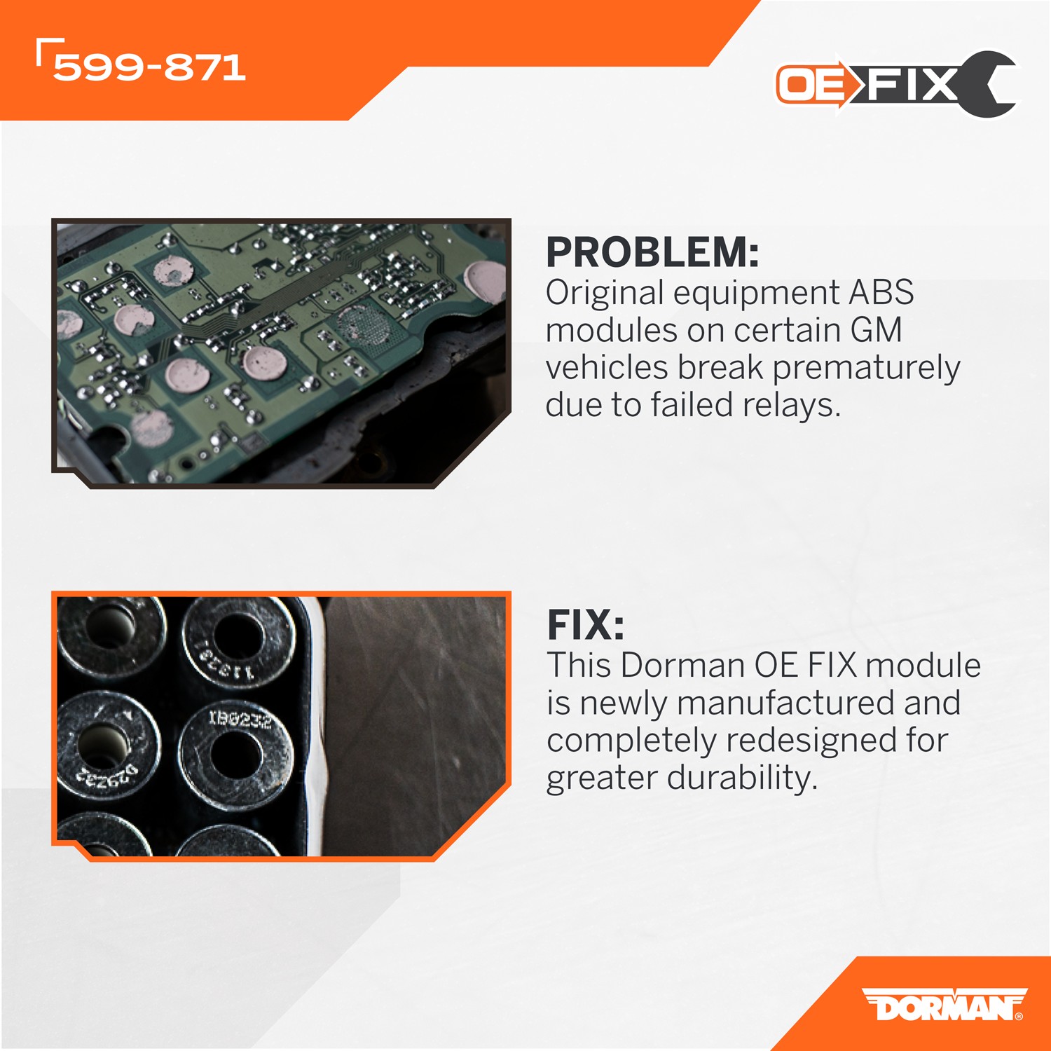 Dorman DOR-599-871 ABS Control Module - Image 3
