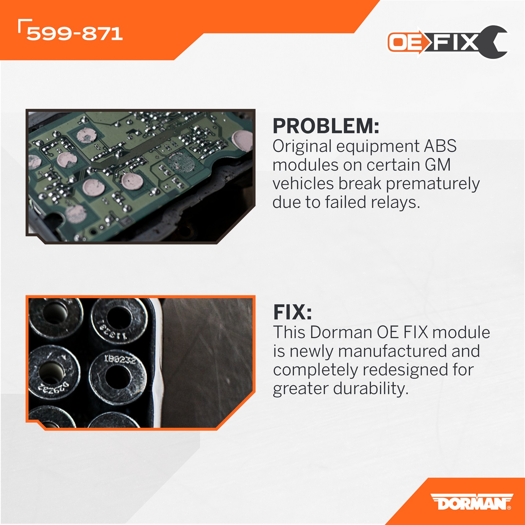 Dorman DOR-599-871 ABS Control Module - Image 6
