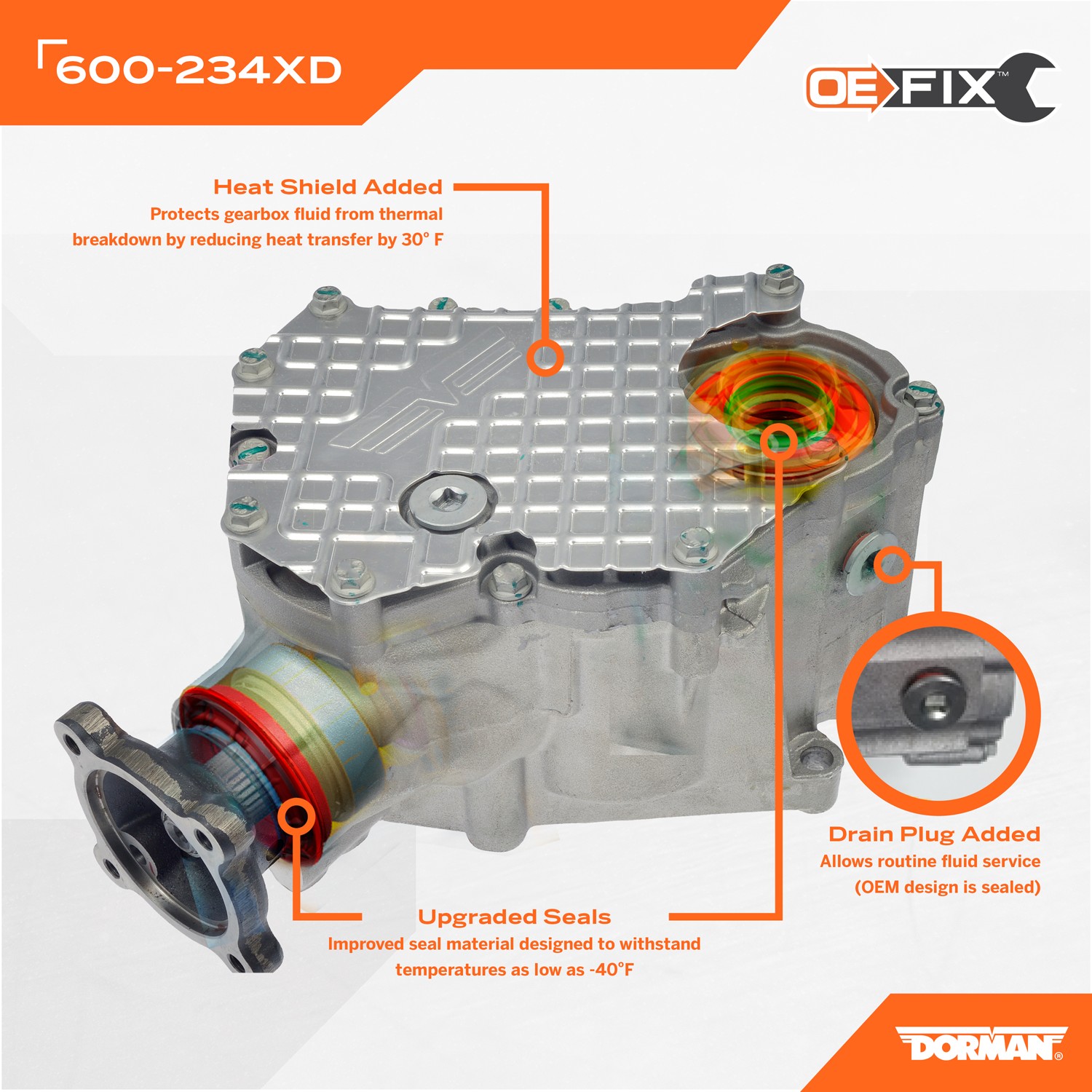 Dorman DOR-600-234XD Power Transfer Unit Assembly - Image 4