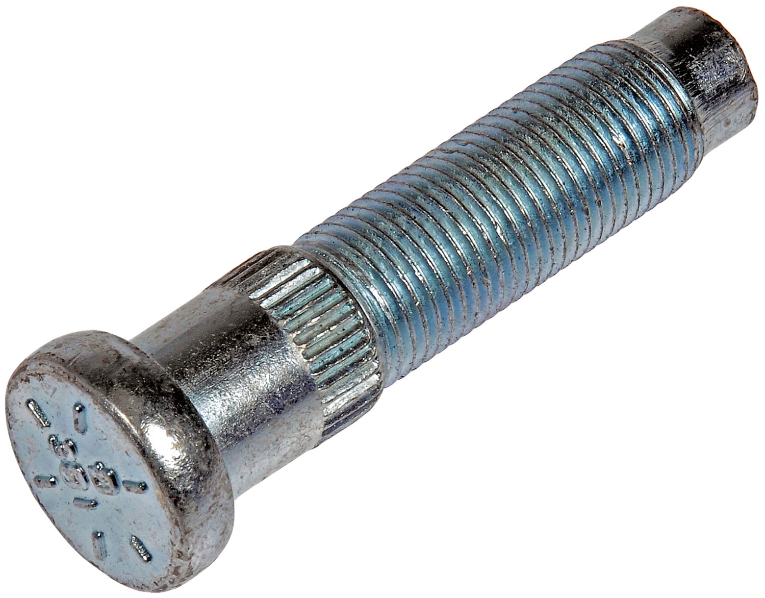 Dorman DOR-610-381 9/16-18 Serrated Wheel Stud - 0.618 In. Knurl, 2-1/2 In. Length