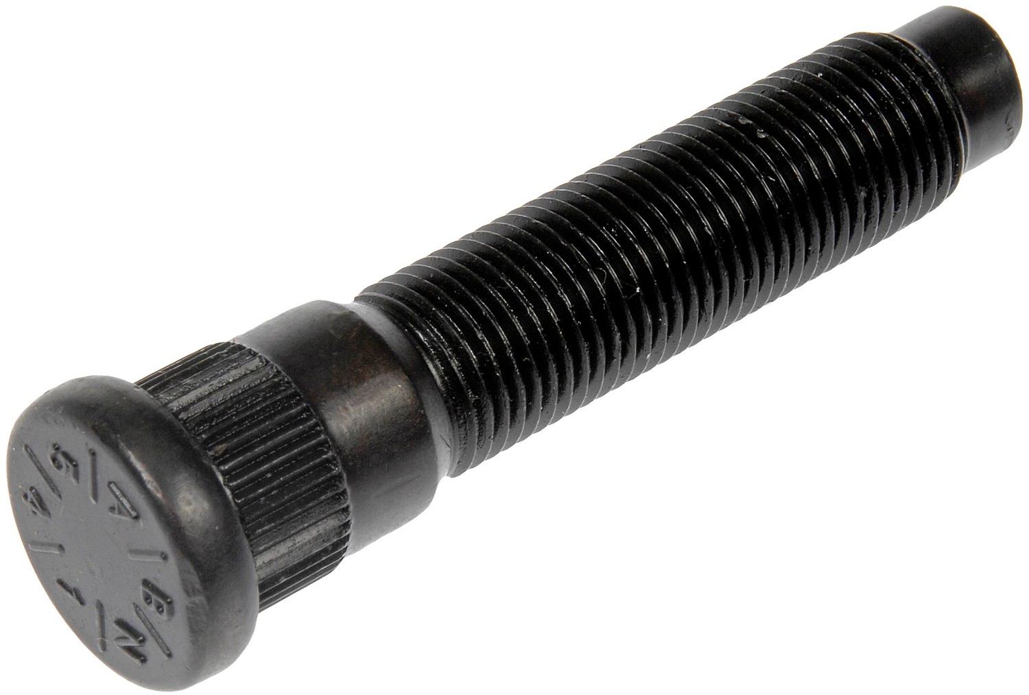Dorman DOR-610-541 9/16-18 Serrated Wheel Stud - 0.682 In. Knurl, 2.9 In. Length