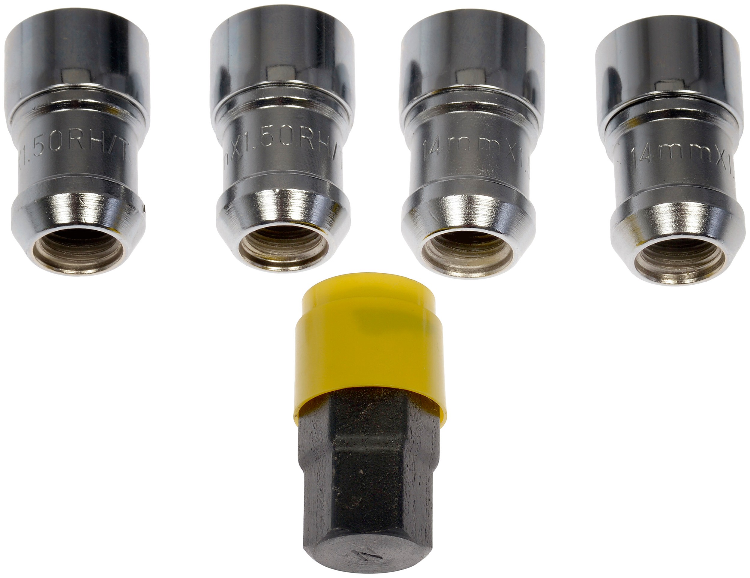 Dorman DOR-611-008FK Wheel Nut Kit M14-1.50 Metric - 21 mm Hex, 44.5 mm Length With Lock - Image 8