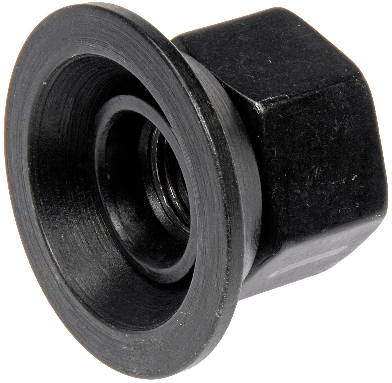 Dorman DOR-611-092 Wheel Nut 9/16-18 Flanged Flat Face - 1-1/16 In. Hex, 1 In. Length