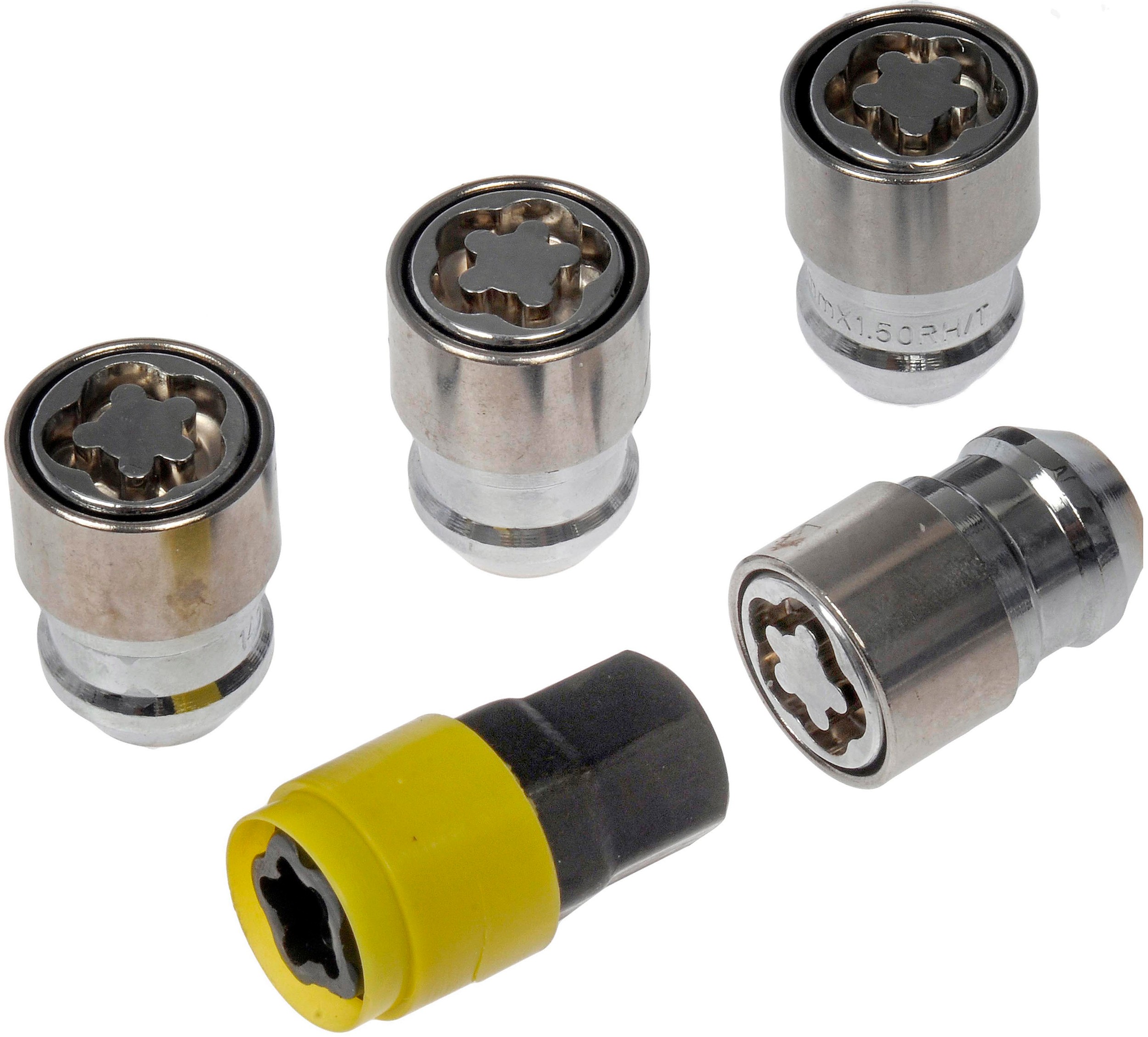 Dorman 611-122FK Wheel Nut Kit 1/2-20 Dometop - 3/4 In. Hex, 1-5/16 In. Length With Lock
