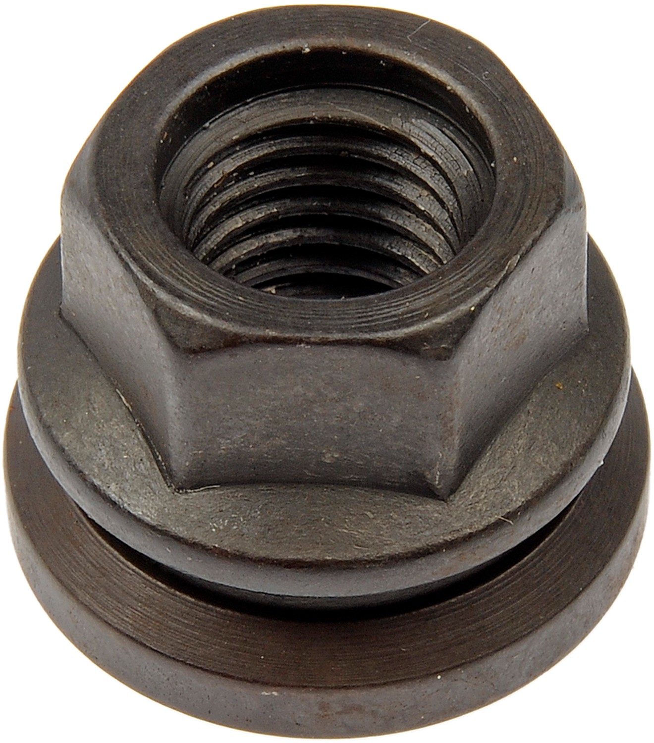 Dorman DOR-611-196 Wheel Nut M14-2.0 Flanged Flat Face - 21mm Hex, 22.6mm Length