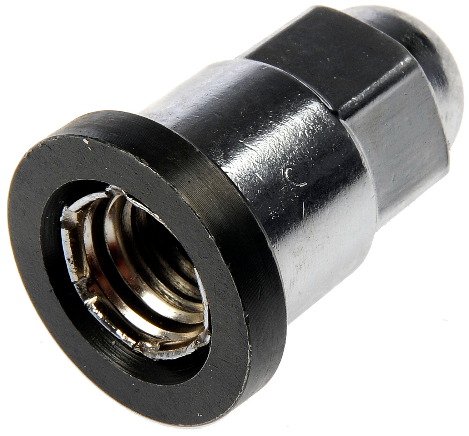 Dorman DOR-611-230 Wheel Nut M14-2.0 Flanged Flat Face - 21mm Hex, 44.98mm Length