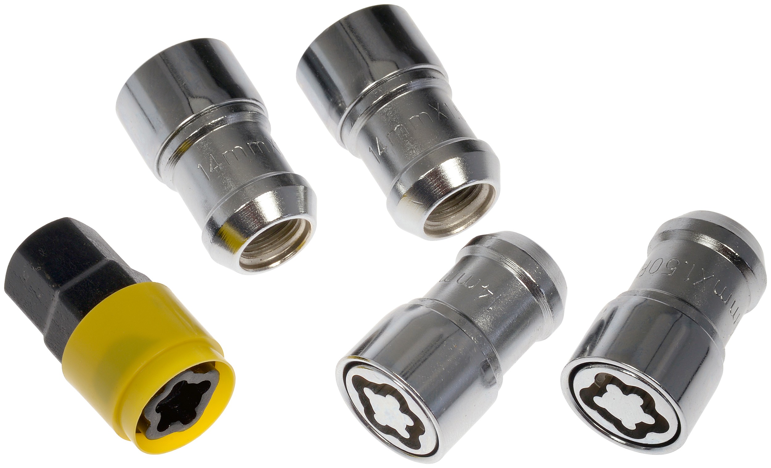 Dorman DOR-611-236FK Wheel Nut Kit M14-1.50 Flattop Nut-22 mm Hex, 44.5 mm Length With Lock - Image 6