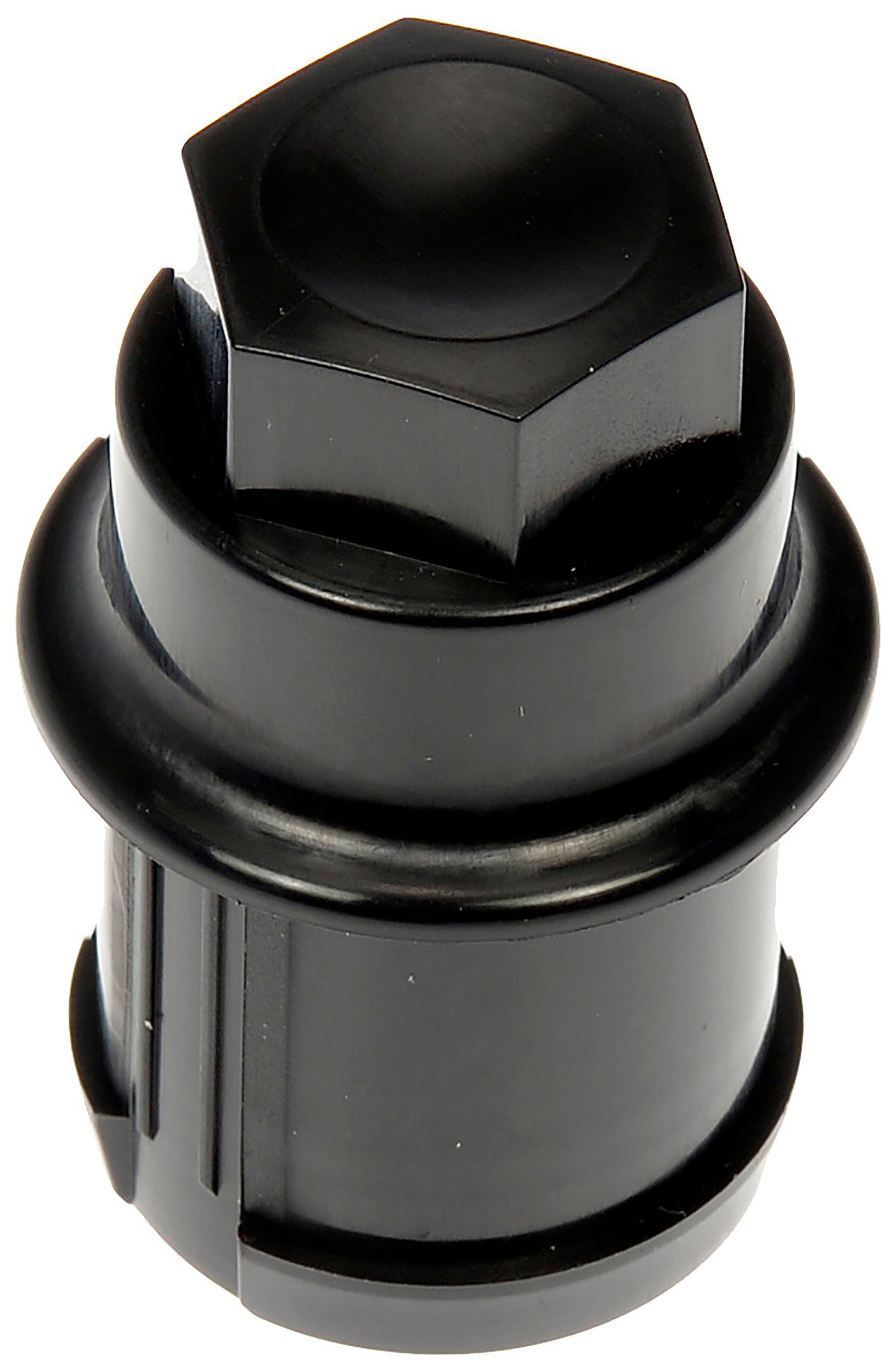 Dorman DOR-611-948 M27-2.0 Black Wheel Nut Cover - Threaded Type