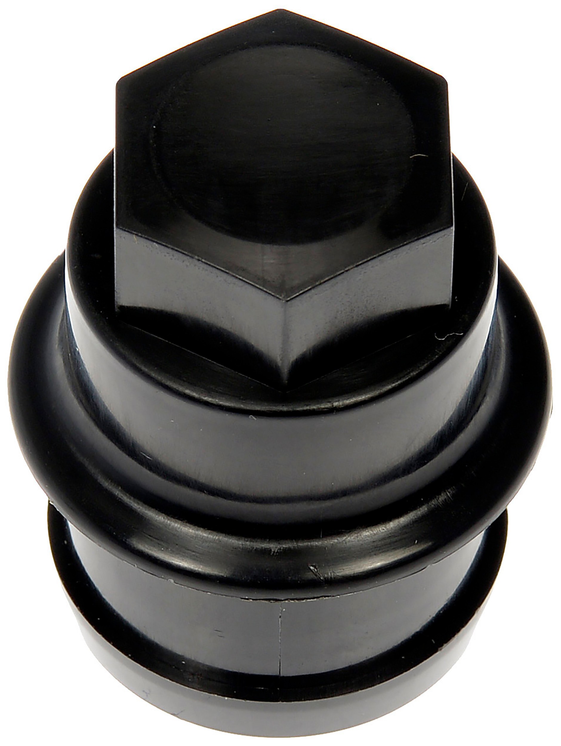Dorman DOR-611-949 M27-2.0 Black Wheel Nut Cover - Threaded Type