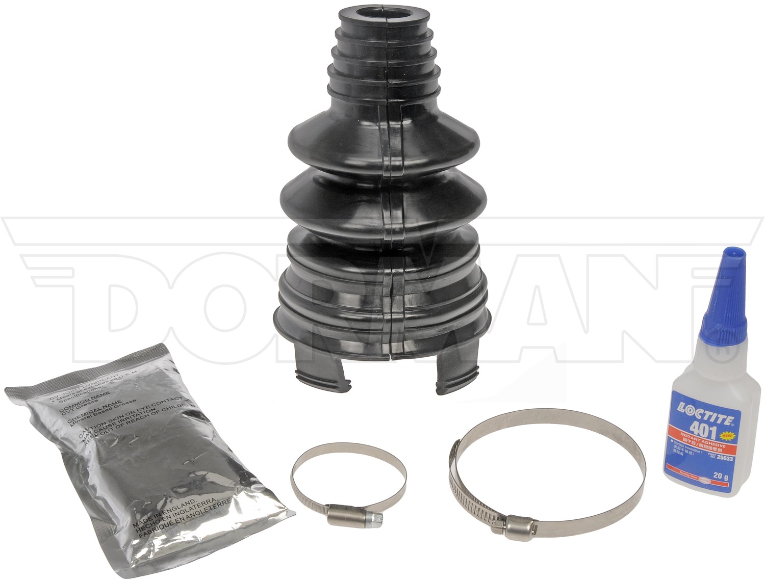 Dorman 614-701 Split CV Boot - With Quick Drying Adhesive