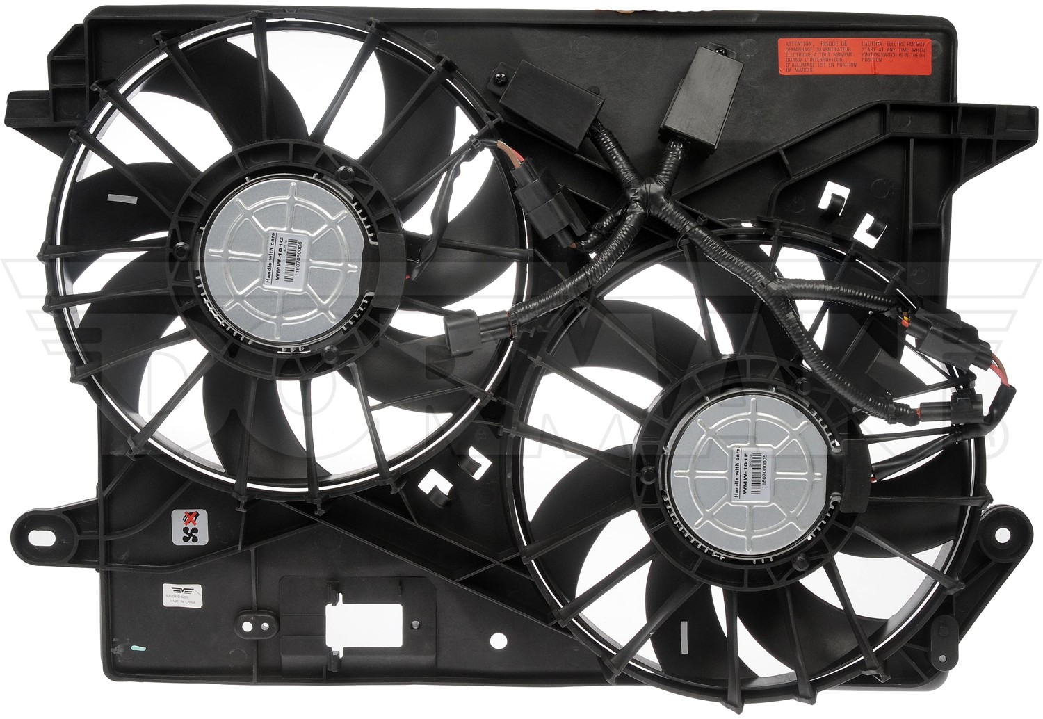 Dorman DOR-620-039XD Dual Fan Assembly With Brushless Motors - Image 2
