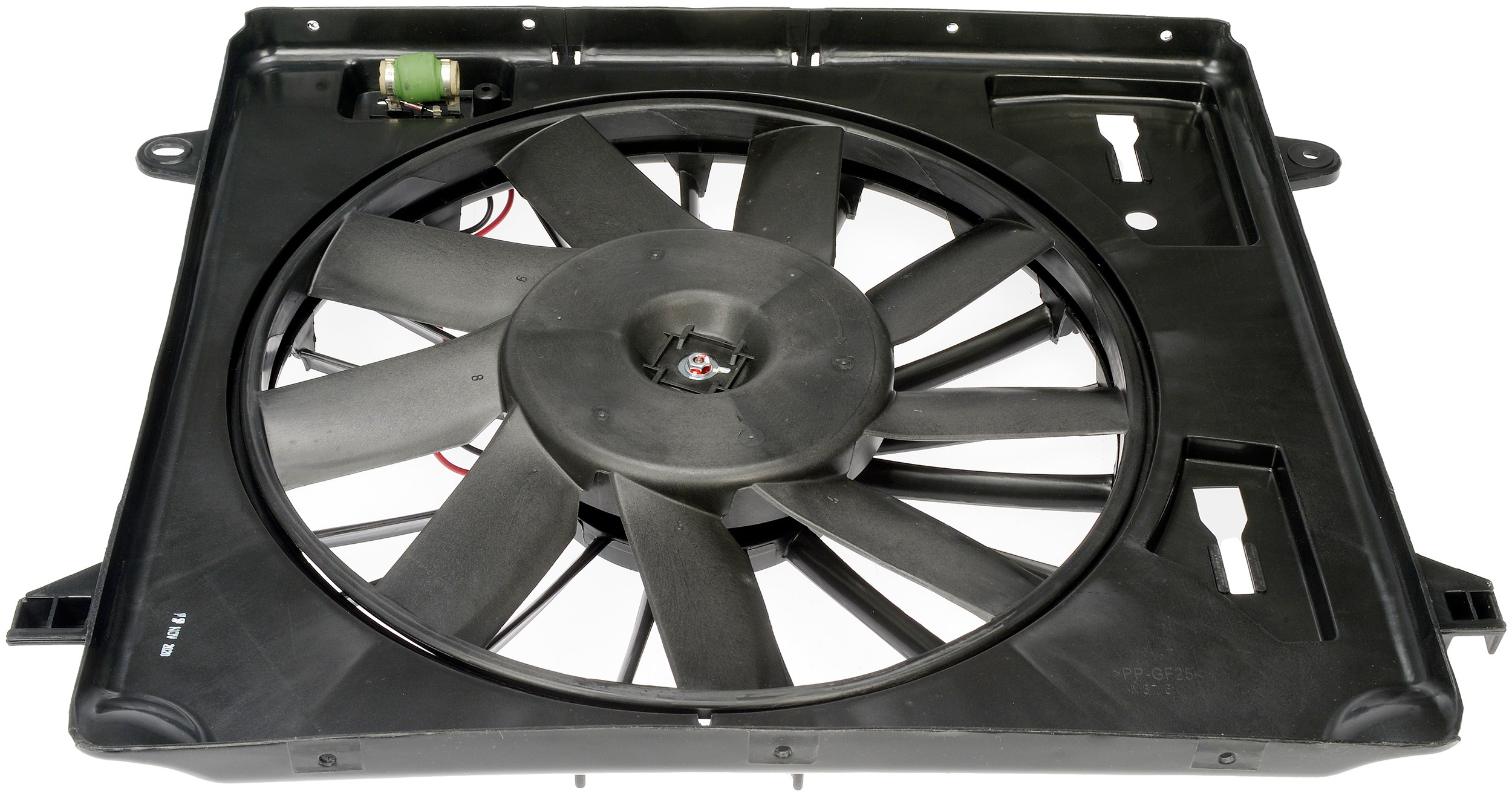 Dorman DOR-620-055 Radiator Fan Assembly With Resistor - Image 2