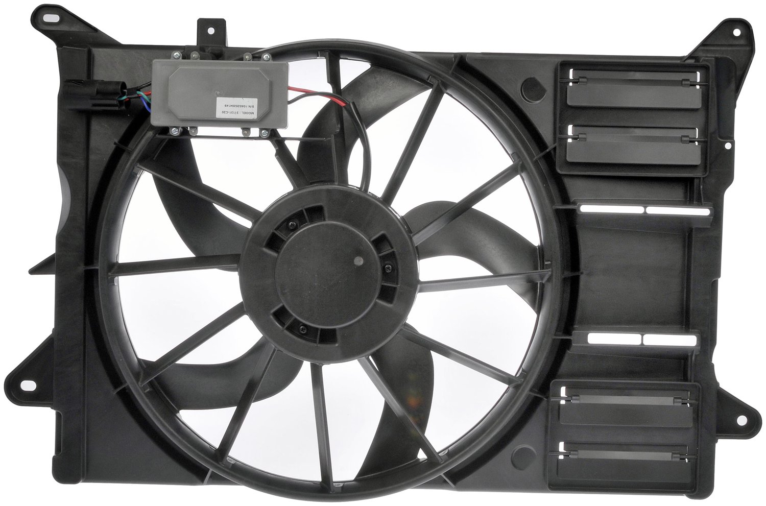 Dorman 620-071 Radiator Fan Assembly With Controller
