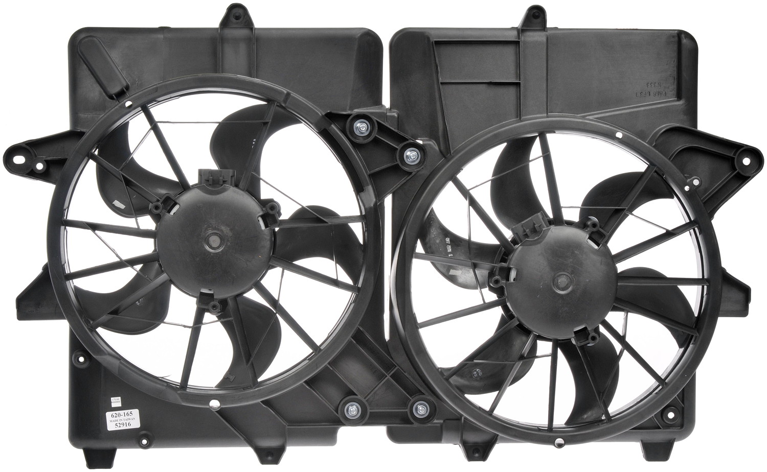 Dorman DOR-620-165 Dual Fan Assembly Without Controller - Image 2