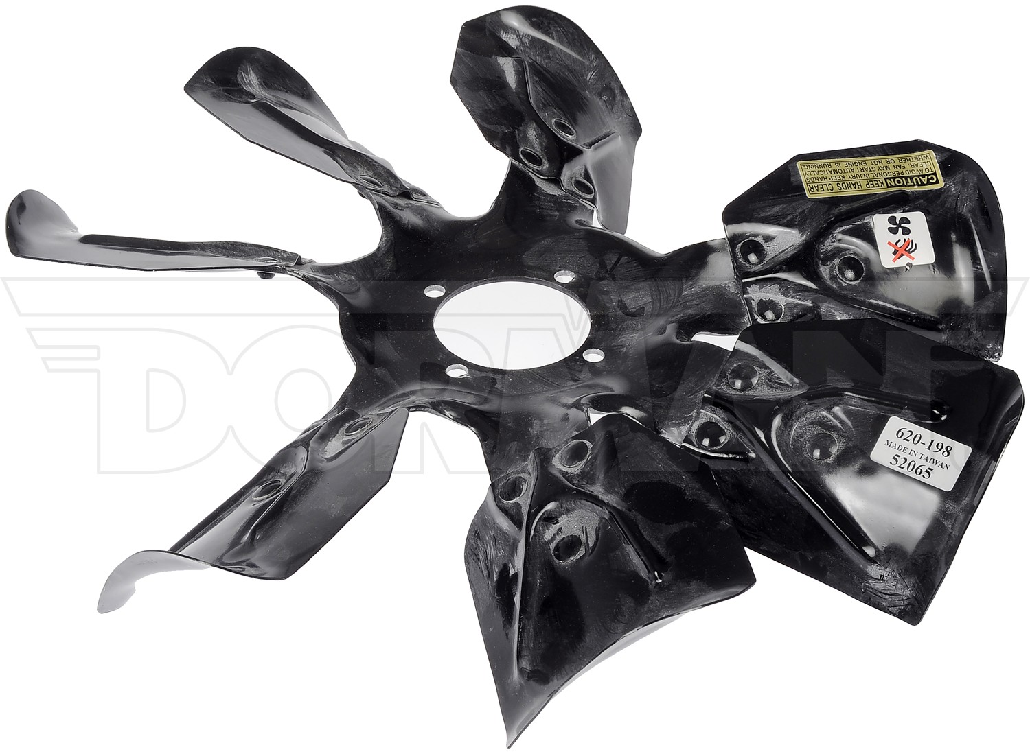 Dorman DOR-620-198 Clutch Fan Blade - Steel
