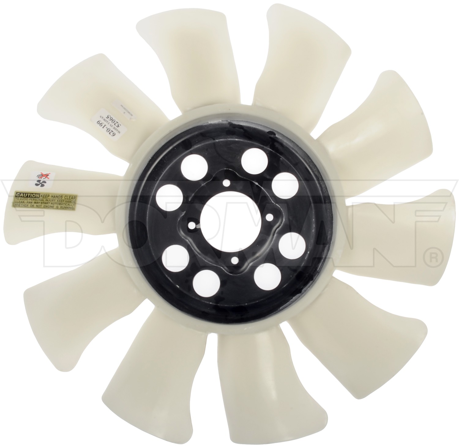 Dorman DOR-620-199 Clutch Fan Blade - Plastic - Image 3