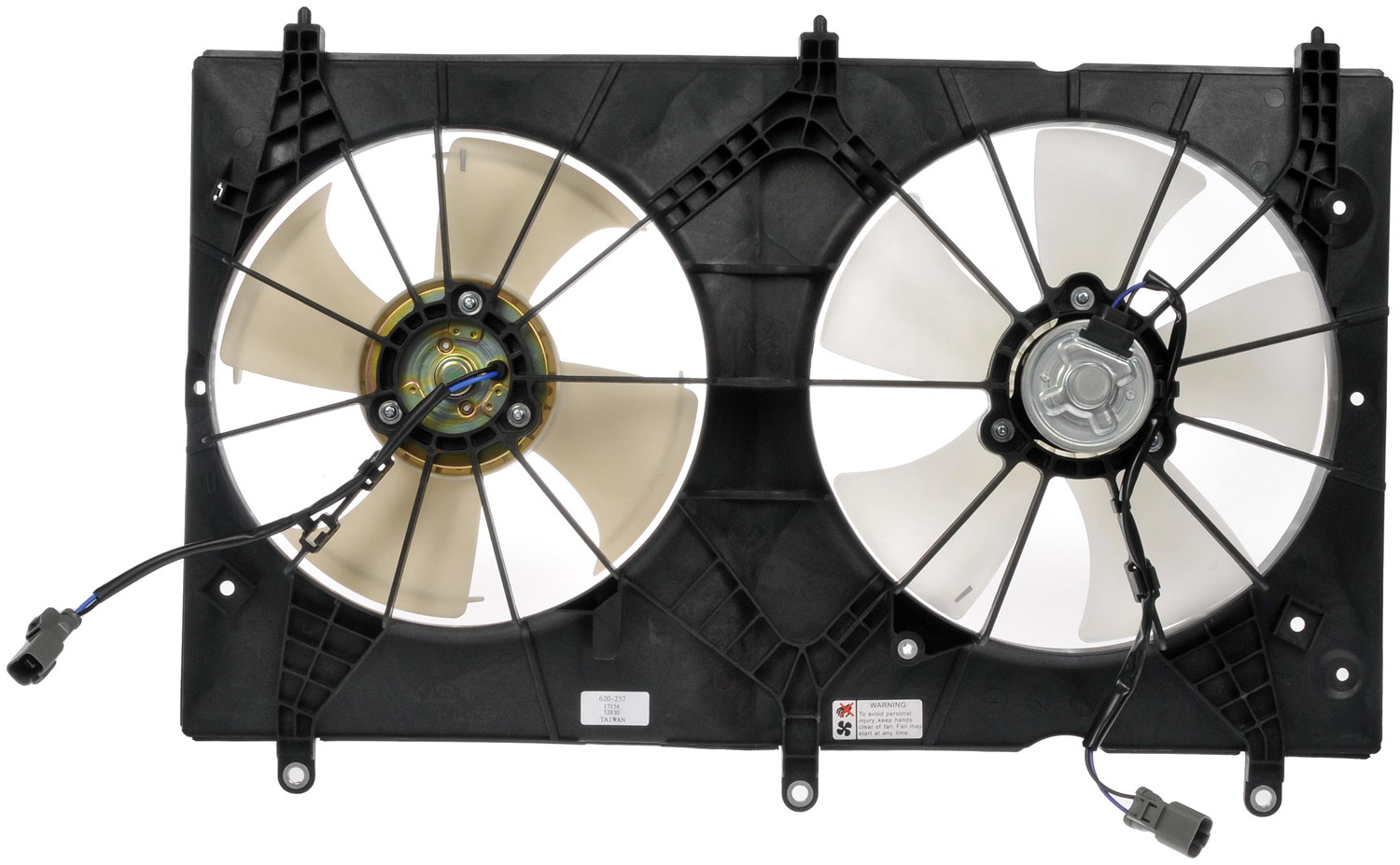 Dorman DOR-620-257 Dual Fan Assembly Without Controller - Image 3