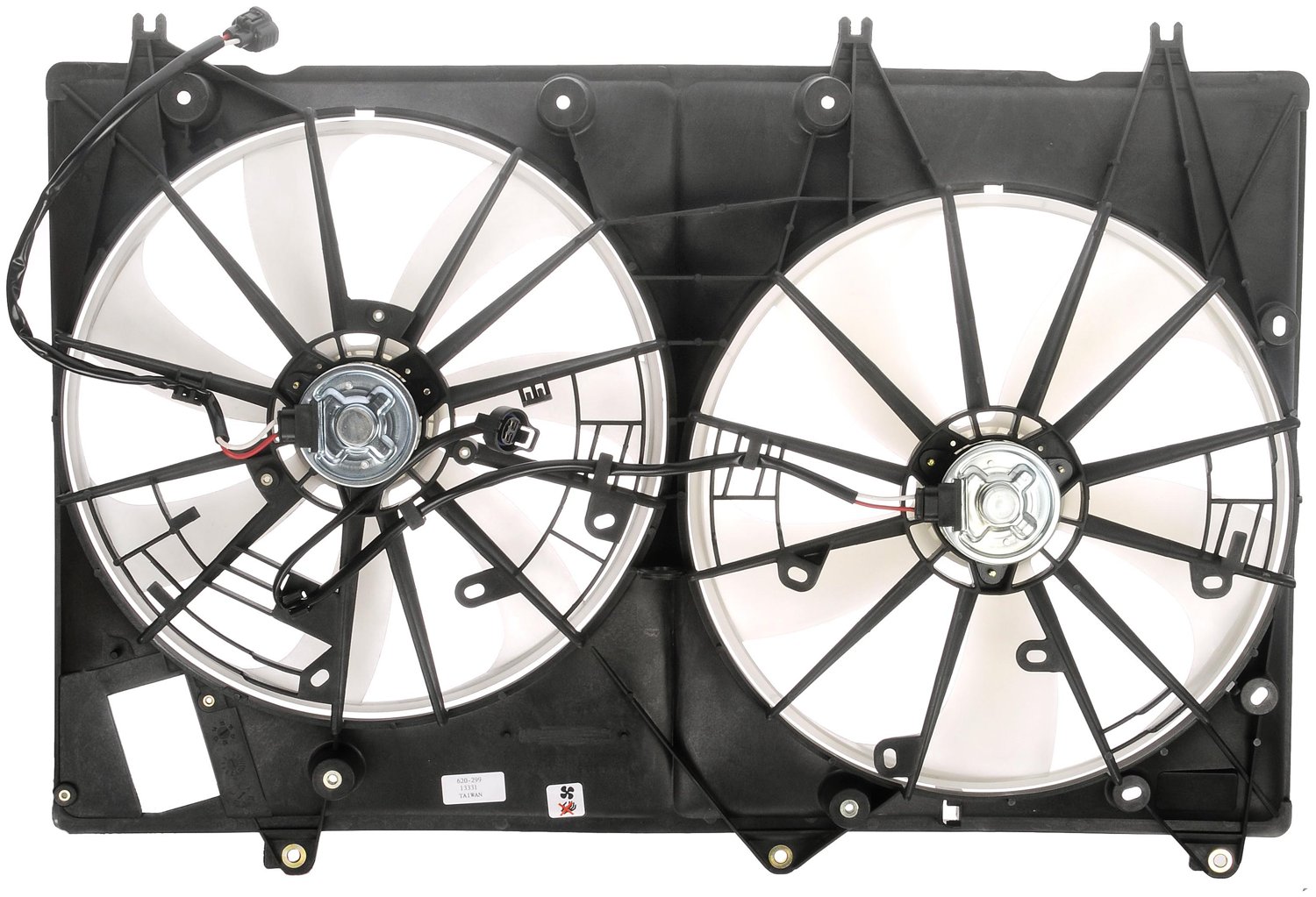 Dorman DOR-620-299 Dual Fan Assembly Without Controller - Image 2