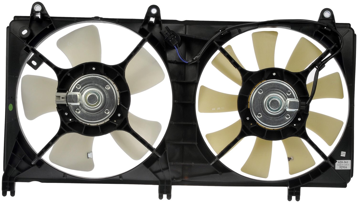 Dorman DOR-620-361 Dual Fan Assembly Without Controller - Image 2