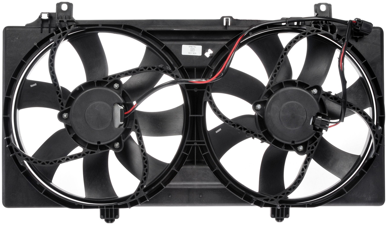 Dorman DOR-620-570 Dual Fan Assembly Without Controller