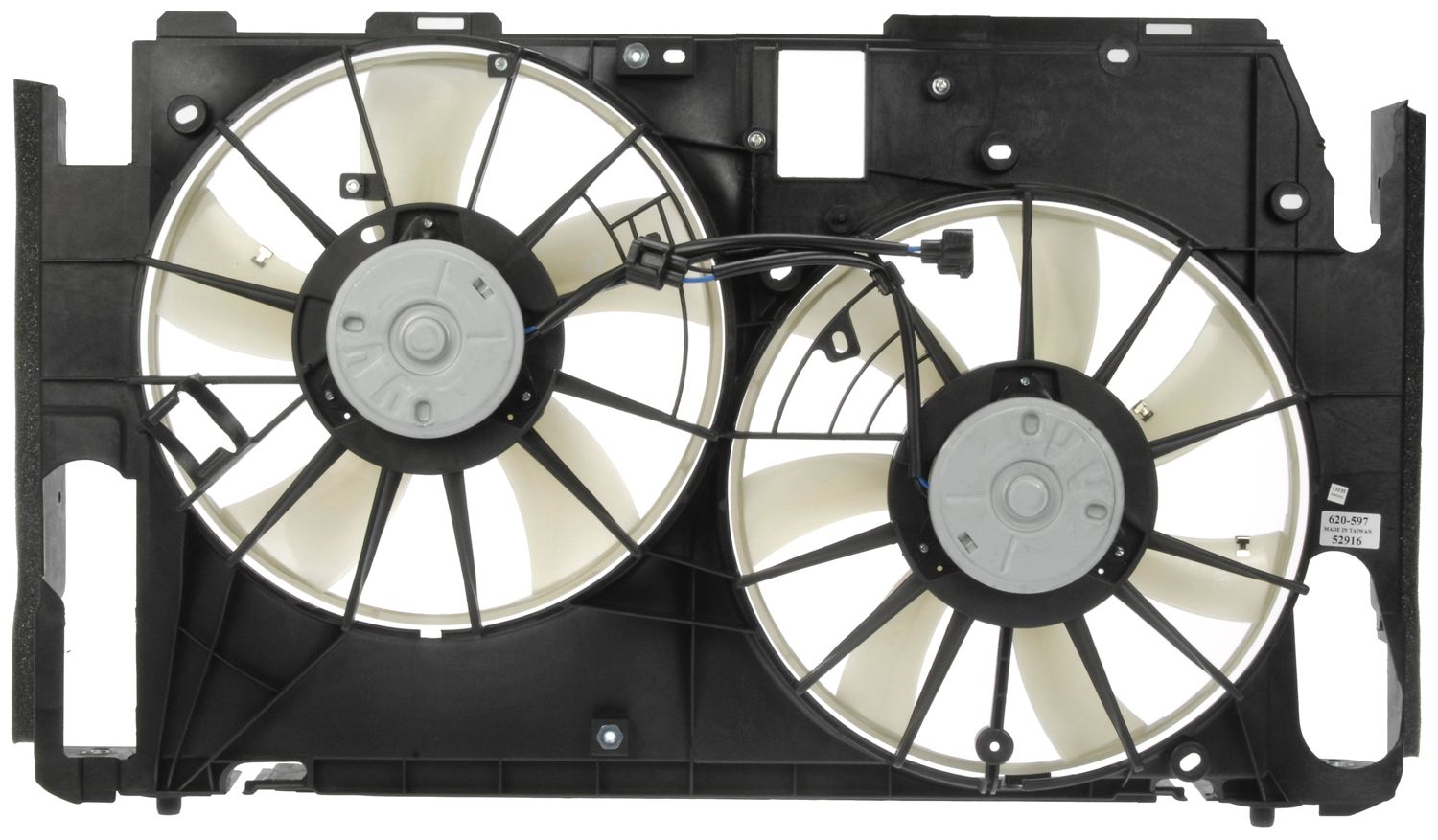 Dorman DOR-620-597 Dual Fan Assembly Without Controller