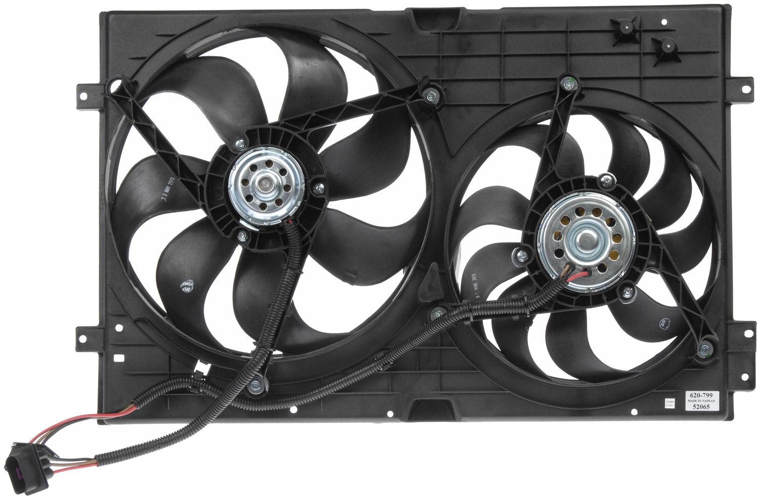 Dorman DOR-620-799 Dual Fan Assembly Without Controller